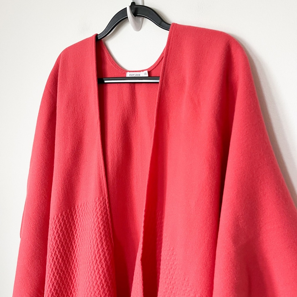 Mersea Travel Wrap Poppy Womens One Size Fringe - Picture 5 of 12
